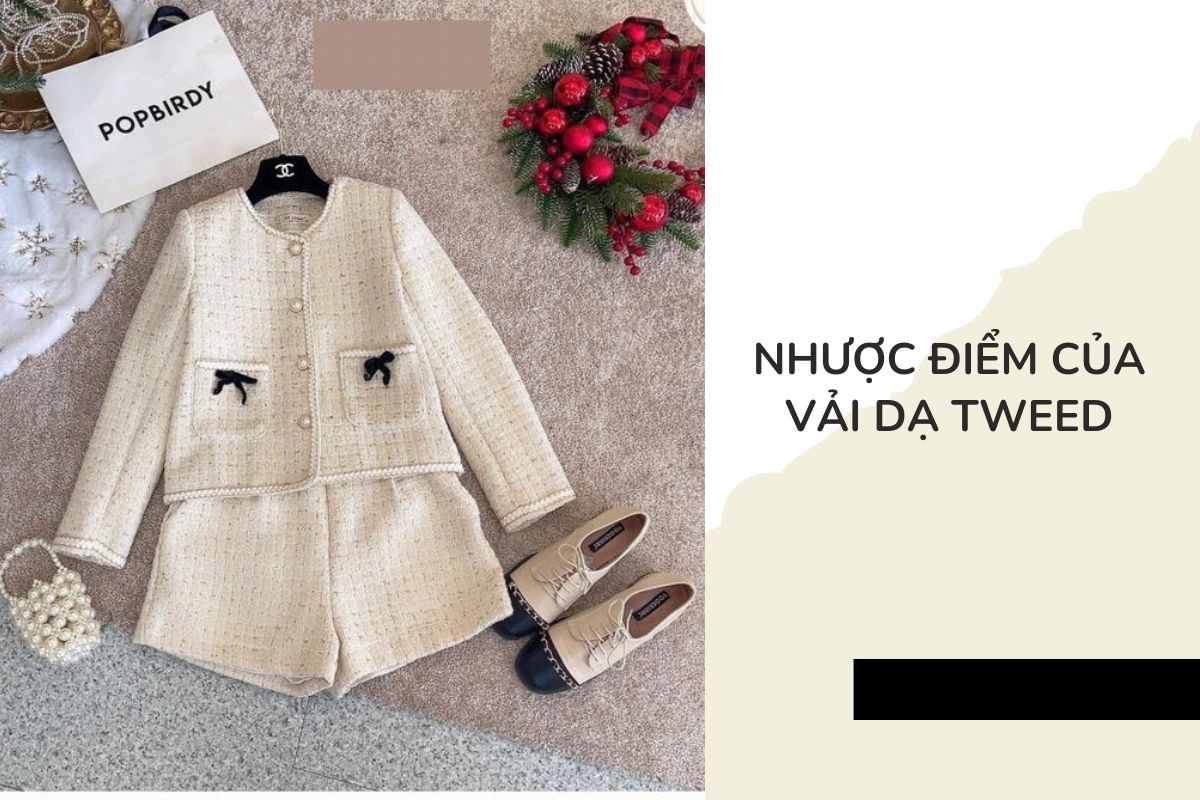 Nhược điểm của vải dạ tweed